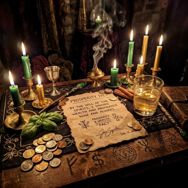 Pacto por dinero y riqueza